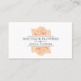 Boutique Flowers | Elegant, klassisk Visitkort
