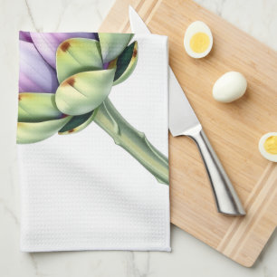 Boutique Överdimensionerad Kronärtskocka Blomma Li Kökshandduk