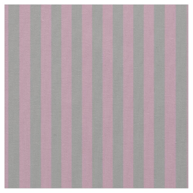 Boutique Rand - Fabric Rosa Grått Tyg (Närbild)