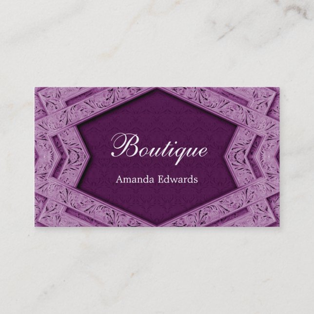 Boutique - Visitenkort Visitkort (Framsida)