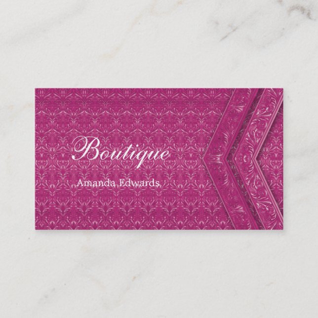 Boutique - visitkort (Framsida)
