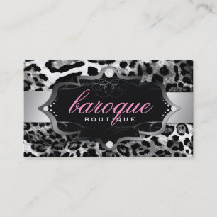 BoutiqueLeopard för barock 311 Visitkort