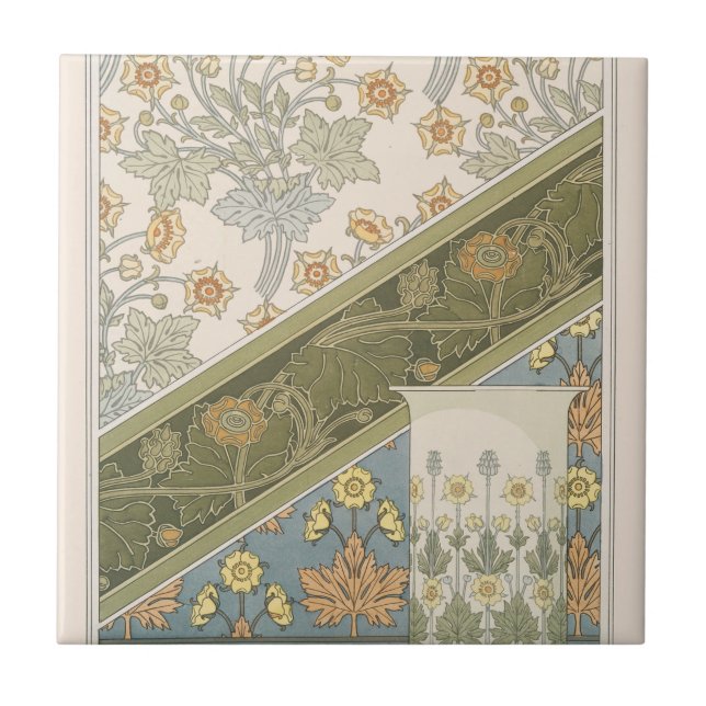 Bouton d'or 2 av Maurice Pillard Verneuil Kakelplatta (Framsidan)