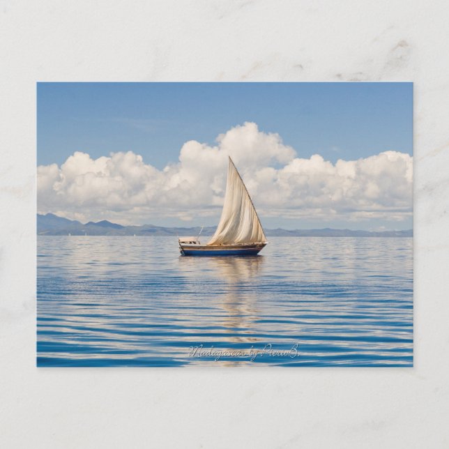 Boutre malgache vykort (Framsida)