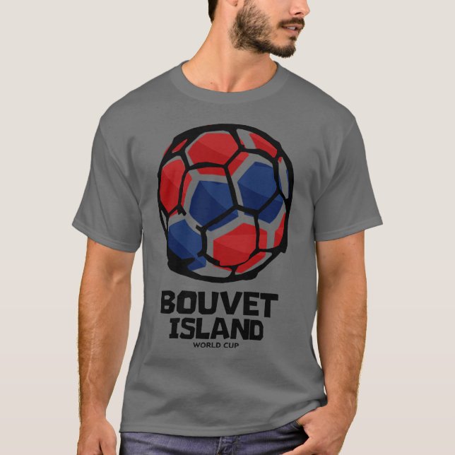Bouvet Island Land Flagga T Shirt (Framsida)