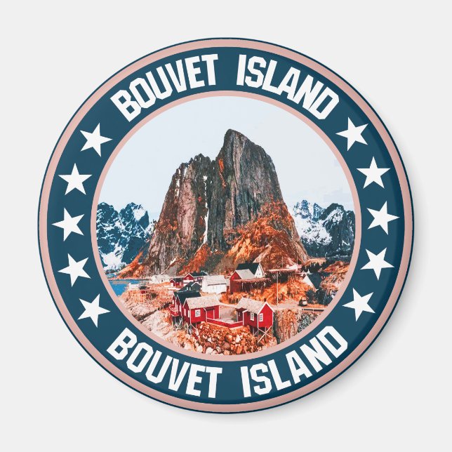Bouvet Island Magnet (Framsidan)