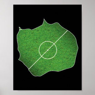 Bouvetöns fotbollsarena poster