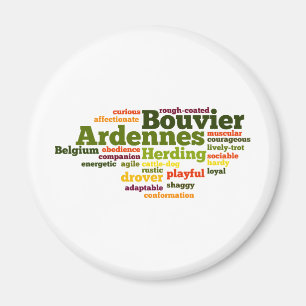 Bouvier des Ardennes Magnet