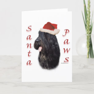 Bouvier des Fland Santa Tassar Helgkort