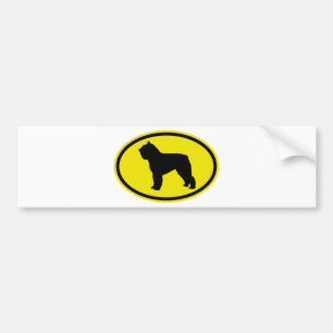 Bouvier des Flandres Bildekal