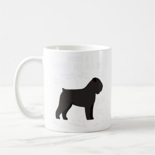 Bouvier Des Flandres Hund Anatomy 2 Kaffemugg