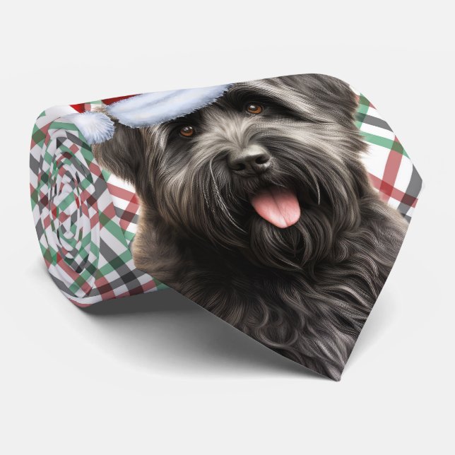 Bouvier des Flandres Hund Red Grönt Play-jul Slips (Rullad)