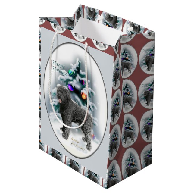 Bouvier des Flandres jul (Baksidan Vinklad)