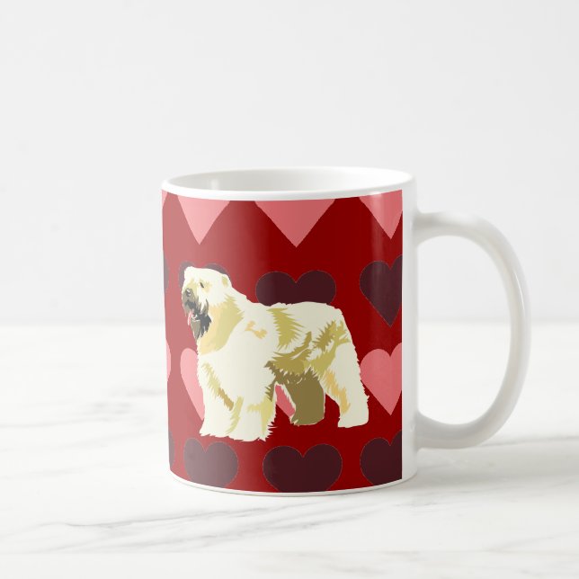Bouvier des Flandres Kaffemugg (Höger)