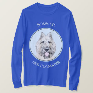 Bouvier des Flandres Painting - Original Hund Art T Shirt