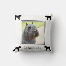 Bouvier des Flandres Photo Silhouette Personlig