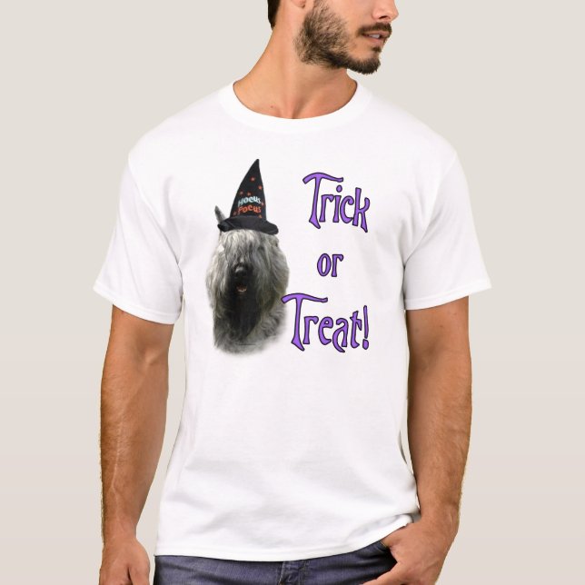 Bouvier des Flandres Trick T-shirt (Framsida)
