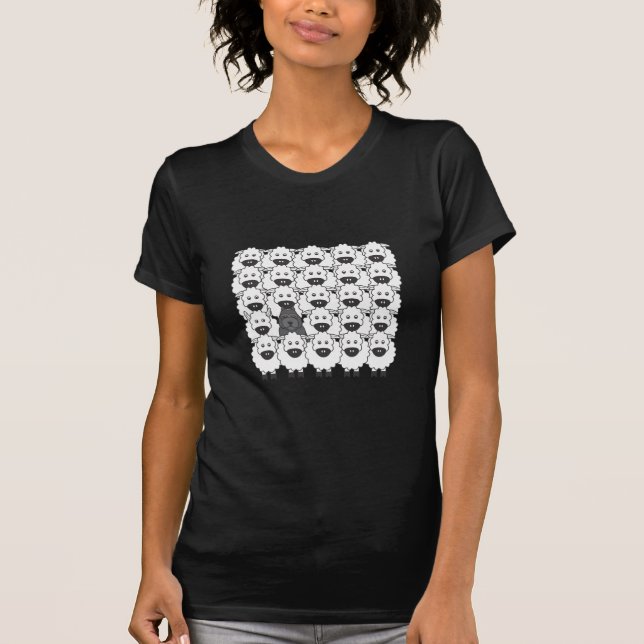 Bouvier i fåren tee shirt (Framsida)