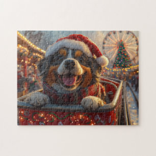 Bouviers des Flandres Hund Roller Underlägg jul Pussel