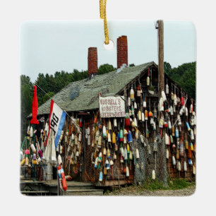 Bouy House Julgransprydnad Keramik