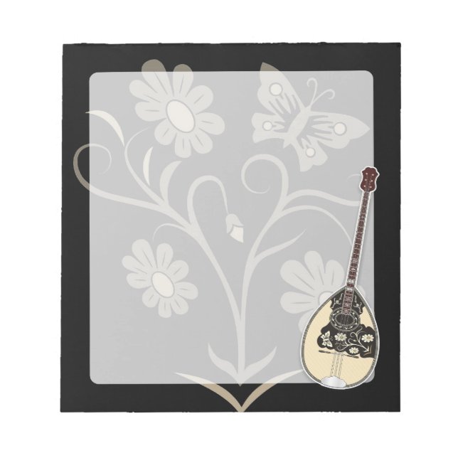 Bouzouki Anteckningsblock (Framsida)