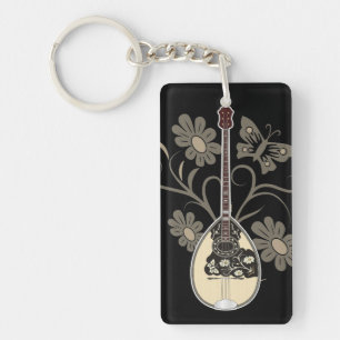 Bouzouki Keychain