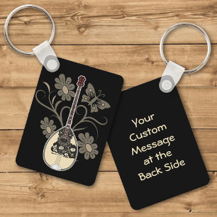 Bouzouki Keychain Nyckelring