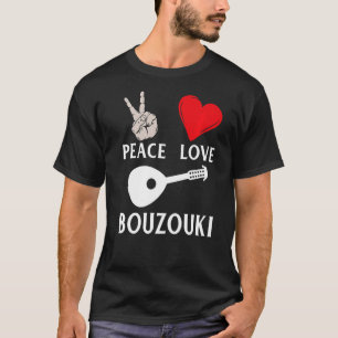Bouzouki Musical Instrument Irish Bouzouki Music P T Shirt