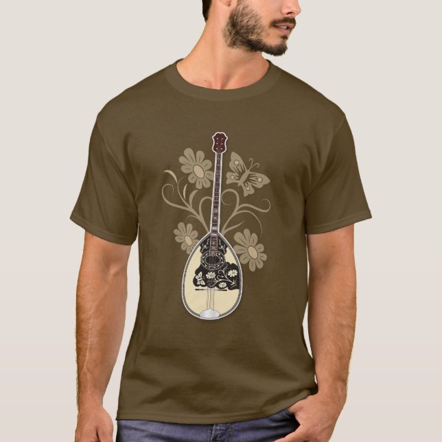 Bouzouki Tee Shirt (Framsida)