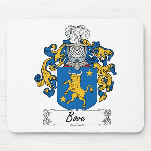 Bove familjvapensköld musmatta (Framsidan)