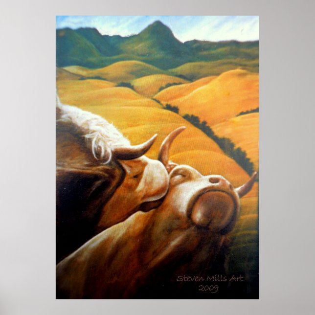 Bovine Bliss Poster (Framsidan)