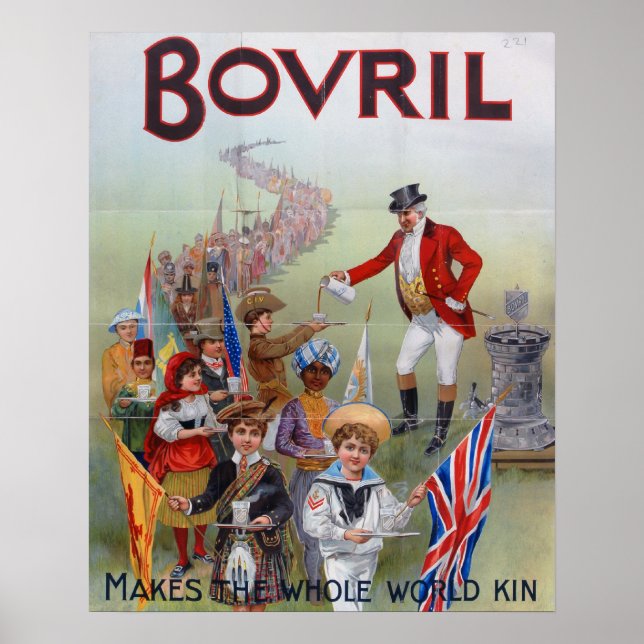 Bovril Advert 1902 Poster (Framsidan)