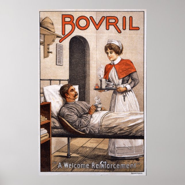 Bovril Hospice, 1900 Poster (Framsidan)