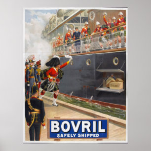Bovril - säkert sänd, 1902 poster