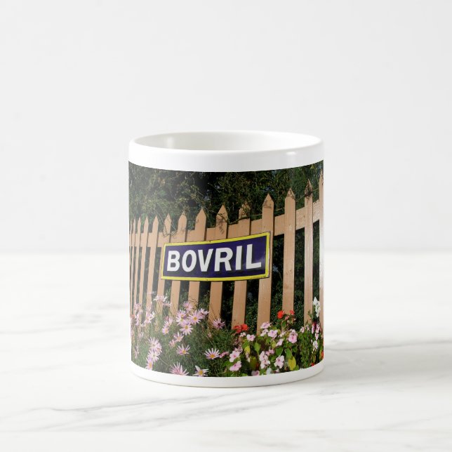 Bovriladvertizingaffisch Kaffemugg (Center)