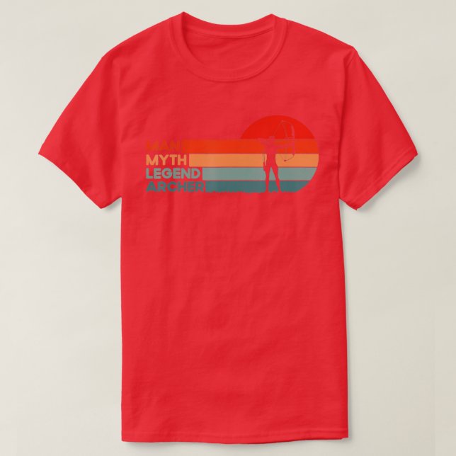 Bow and Arrow Hunting Hunt Archery Hunter Archer T Shirt (Design framsida)