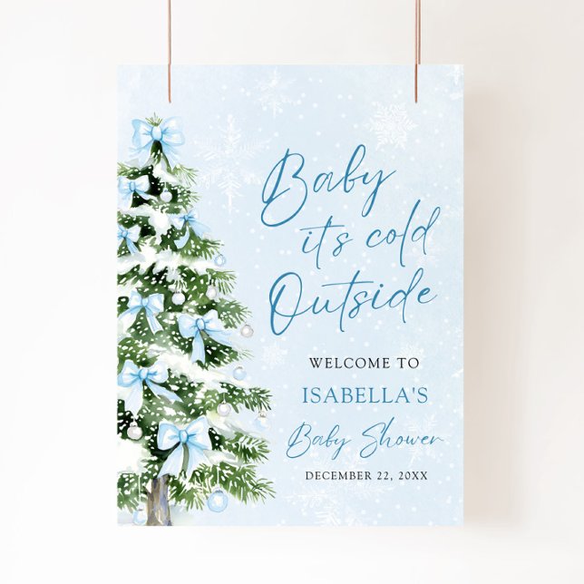 Bow Baby Det är Kallet utanför babyfodral Poster (Skapare uppladdad)