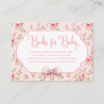 Bow Baby Shower Bokar för Baby-hölje