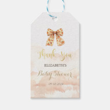 Bow Baby Shower för kvalster för kute