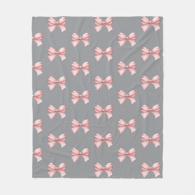 Bow Blanket Fleecefilt (Framsidan)