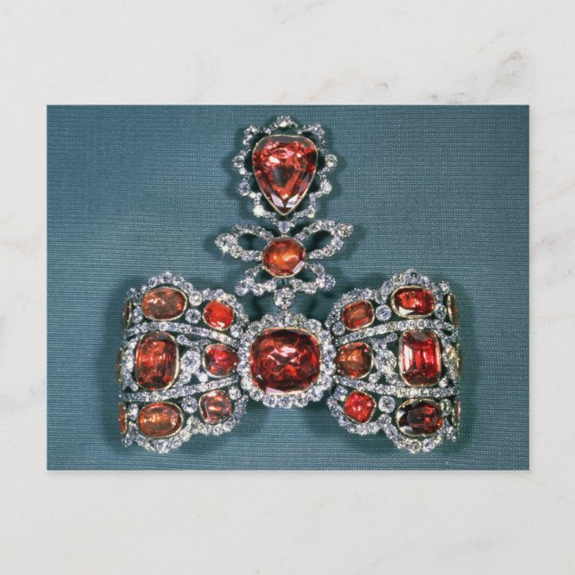 Bow brooch med briljant vykort (Framsida)