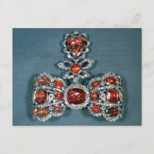Bow brooch med briljant vykort