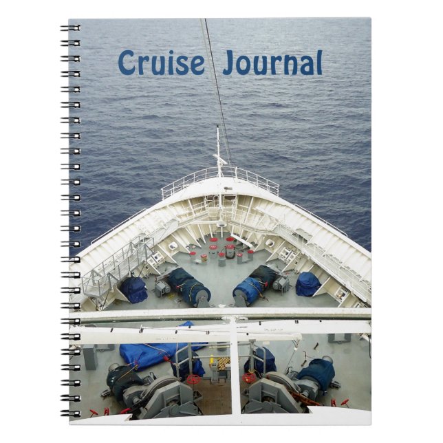 Bow Business Cruise Journal Anteckningsbok (Framsidan)