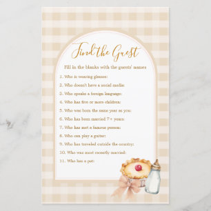 Bow Cutie Cherry Paj Pastel Gingham hittar gästen