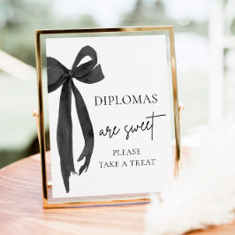 Bow-diplomaten är söta, ta ett slag i Studenten Poster