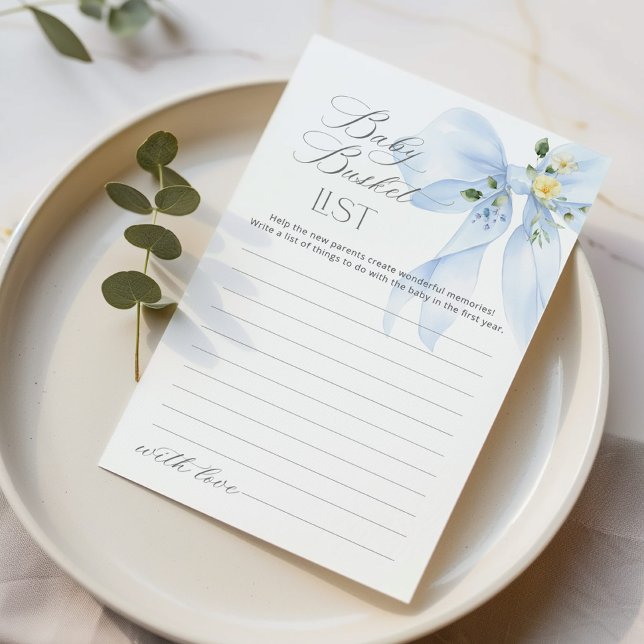 Bow-duschkort för barn i baby (Skapare uppladdad)