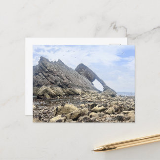 Bow Fiddle Sten Aberdeenshire Helg Vykort