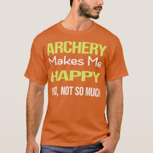 Bow för den fina Lycklig-arraypilen Archer Arrow A T Shirt