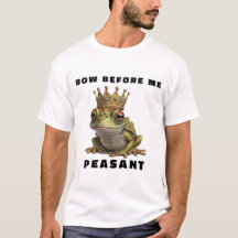 Bow före mig Peasant T-Shirt