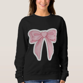 Bow Hoodie för flickor T Shirt